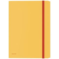 Папка для документов Leitz 46190019 Mapa din plastic cu elastic Cosy A4, galbena