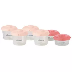 Контейнер для хранения пищи Beaba B912596 Set 6 Roz