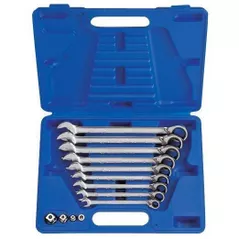 Cheie fixă King Tony 13213MR ключи комбинированные с трещоткой язычковые 8-19мм 13 пр. пласт.кейсе