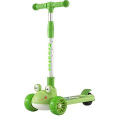 Самокат Richi (66996) Trotineta verde pentru copii (6699)