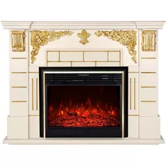 Камин электрический ArtFlame Imperial & Richi, 1110x1450x380 mm, Fildeş