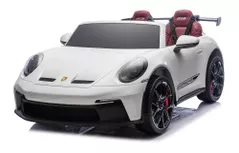 Mașină electrică pentru copii Richi P911/4 alb Porsche 911 pe acumulator