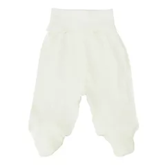 Haine pentru copii Minikin 25110550 Ажурный листик Ползунки р-р50, молочный, унисекс