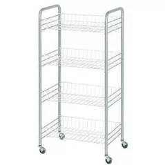 Etajeră Artex 11.15.54 Etajera cu roti 4 rafturi color