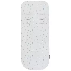 Accesorii pentru cărucior Kikka Boo 31106010107 Husa cu spuma de memorie pentru carucior Dots Blue