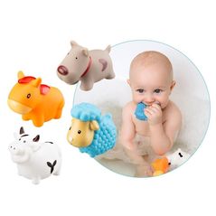 Jucărie de baie Roxy Kids RRT-810 Моя ферма, 4шт
