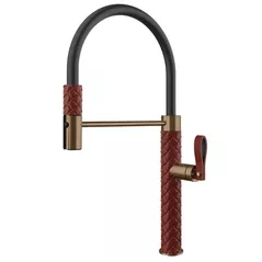 Bateria bucătărie Gessi 60922-447 Red Cherry/Coffee Bronze Br PVD