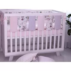 Бортик для кроватки Veres 154.03.03 Комплект Фэнс-бампер 6ед. Mouse 30*17