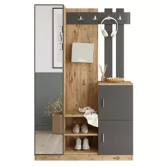 Mobilă pentru antreu Trendy DD7-AA, 113x179x37cm (GTR001391)