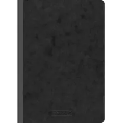 Блокнот Brunnen Carnet A5 negru FACT! Plus linie 96 de foi