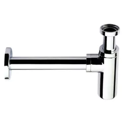 Сифон для кухонной мойки Remer 958L117 Sifon compact lavoar minimal D.1.1/4"x32 (negru-mat) 1500NERPLA