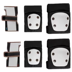 Защитное снаряжение Kikka Boo 31006080001 Protectie pentru genunchi si coate KikkaBoo Black