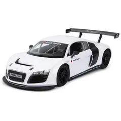 Mașină Rastar 56100 Die cast 1:24 AUDI R8, alba, 60581