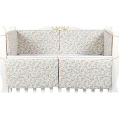 Protecție laterală pentru pătuț PernaMea Baby Dinno Maro 120x60cm (PM.101755/8)