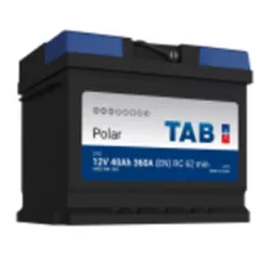 Автомобильный аккумулятор TAB POLAR 40Ah 360EN 207x175x175 -/+ (54002)