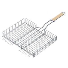 Товар для пикника Grill Master Plasa pentru gratar Premium 40 x 30 x 7 cu maner (16027-76)