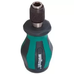 Șurubelniță Wolfcraft 1239000 Surubelnita de mana cu suport pentru biti, scurta