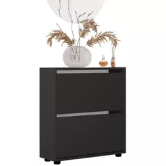 Полка для обуви Mobildor-Lux Leo 70x27x86H cm Anthracite