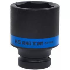Набор головок, бит, насадок King Tony 843565M головка торцевая ударная глубокая 1" 65мм