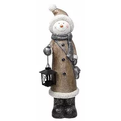 Decor de Crăciun și Anul Nou Andrea Fontebasso 54659 Suvenir Om de zăpada, 60cm