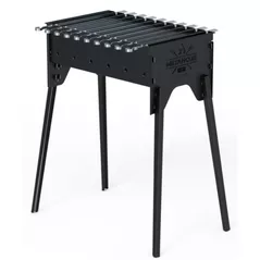 Мангал Metancor Комплект Мангал Compact-Maxi, сталь, т.2.0мм, черный