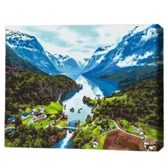 Картина по номерам BrushMe BS28730FC 40х50cm (fără cutie) Alpi