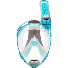 Аксессуар для плавания Cressi-Sub Masca inot DUKE DRY FULL FACE MASK clear/aquamarine M/L (XDT010025)