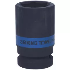 Набор головок, бит, насадок King Tony 843538M головка торцевая ударная глубокая 1" 38мм