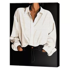 Картина по номерам BrushMe BSB0052 Pictura pe numere 40x50cm Black Eco Simplitatea eleganta