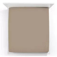 Lenjerie de pat Formesse 035-13-0122 Fitted Sheet Bella Gracia standard 140x190-160x220 Nutmeg