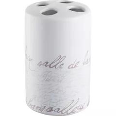 Pahar pentru periuțe de dinți Bisk 06568 Suport periute de dinti STAMP