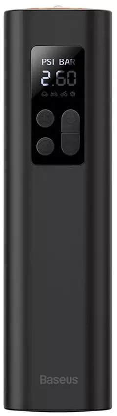 Compresor auto portabil Baseus CRCQ000001 Mini Inflator Pump, 22-Cylinder, Black