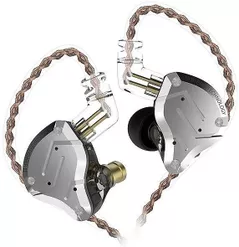 Наушники проводные miscellaneous KZ Acoustics ZS10 PRO Silver-Black