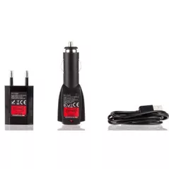 Зарядное устройство для автомобиля Heyner 511520 incarcator universal la 12/24V 220V USB+MicroUSB 5V