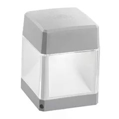 Aplică exterior Fumagalli ELISA 10 W Gri/Transparent