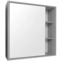 Oglindă baie Mashtab 11860 Lerida 600x155x730 Gri Mat