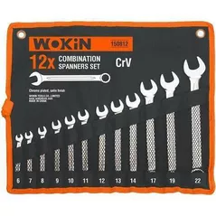 Set de unelte de mână Wokin Set de 14 chei de piulite combinate Cr-V 6-22 mm (150812)