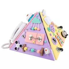 Развивающая доска New World GB-117 Busyboard Piramida, 57725