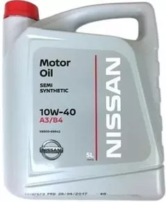 Масло Nissan 10W40 5L (KE90099942),