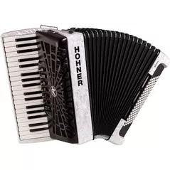 Pian digital Hohner Bravo III 96 silent key white WH (16712)