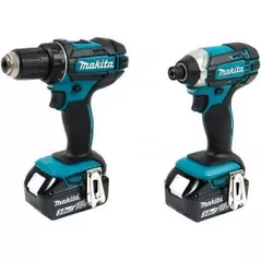 Set de scule electrice Makita DLX2127J1 (Set DDF482+DTD152+DC18RC+BL1830B)