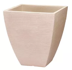 Цветочный горшок ProGarden 57465 Trapez, 40x40cm, H42cm, plastic, nisip