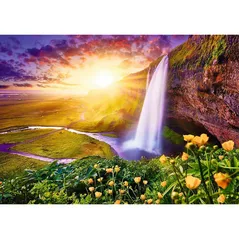 Puzzle Trefl 10756 Puzzle 1000. UFT Seljalandsfoss Waterfall, Iceland