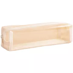 Penar școlar Deli DL66683A Пенал 20x6x6см, прозрачный, бежевый