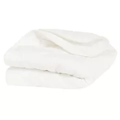 Комплект подушек и одеял Premaman PCIA8X-CCC-UNQ Plapuma din bumbac Alba, 75x120cm