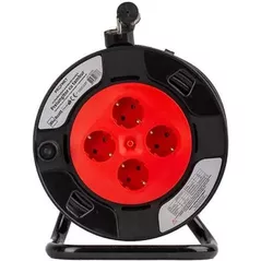 Prelungitor electric Profmet 213002 Prelungitor electric cu tambur 1.5mm/15m cu impamantare si protectie termica