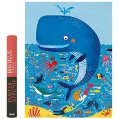 Jucărie Londji PS004 Poster Big Blue (30x40cm)