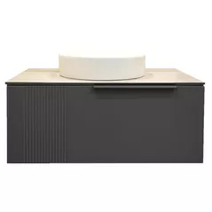 Dulap pentru lavoar Bayro подвесной Torino 800 под столешницу антрацит мат