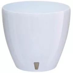 Ghiveci pentru flori Santino Deco Twin (9.0L, Alb)