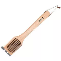 Товар для пикника BBQ 44843 Щетка для чистки гриля BBQ 2in1 30cm